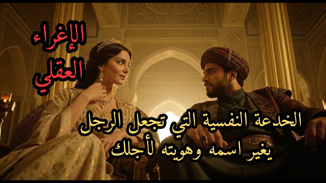 الإغراء العقلي: الخدعة النفسية التي تجعل الرجل يغير اسمه وهويته لأجلك
