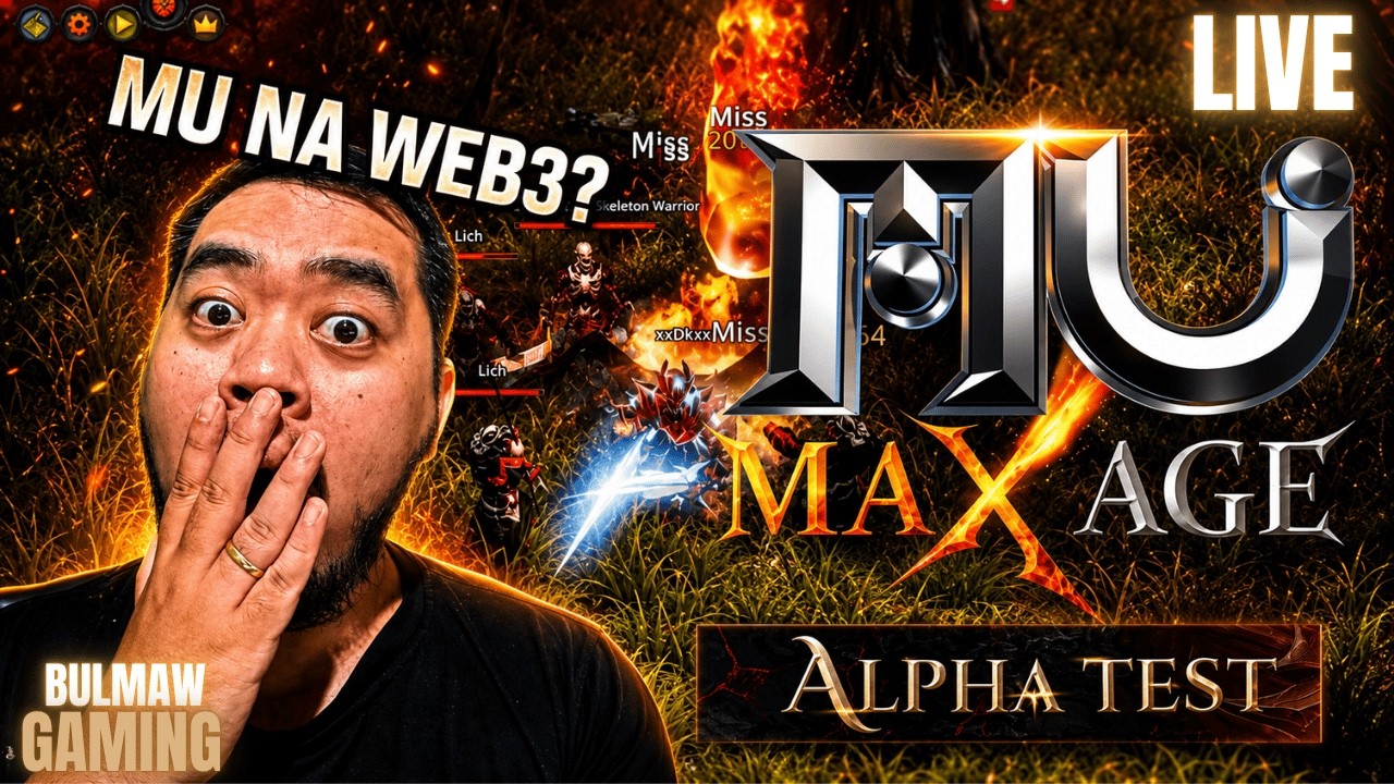 🔴 LIVE: MU NA WEB3? (MU MAX AGE)