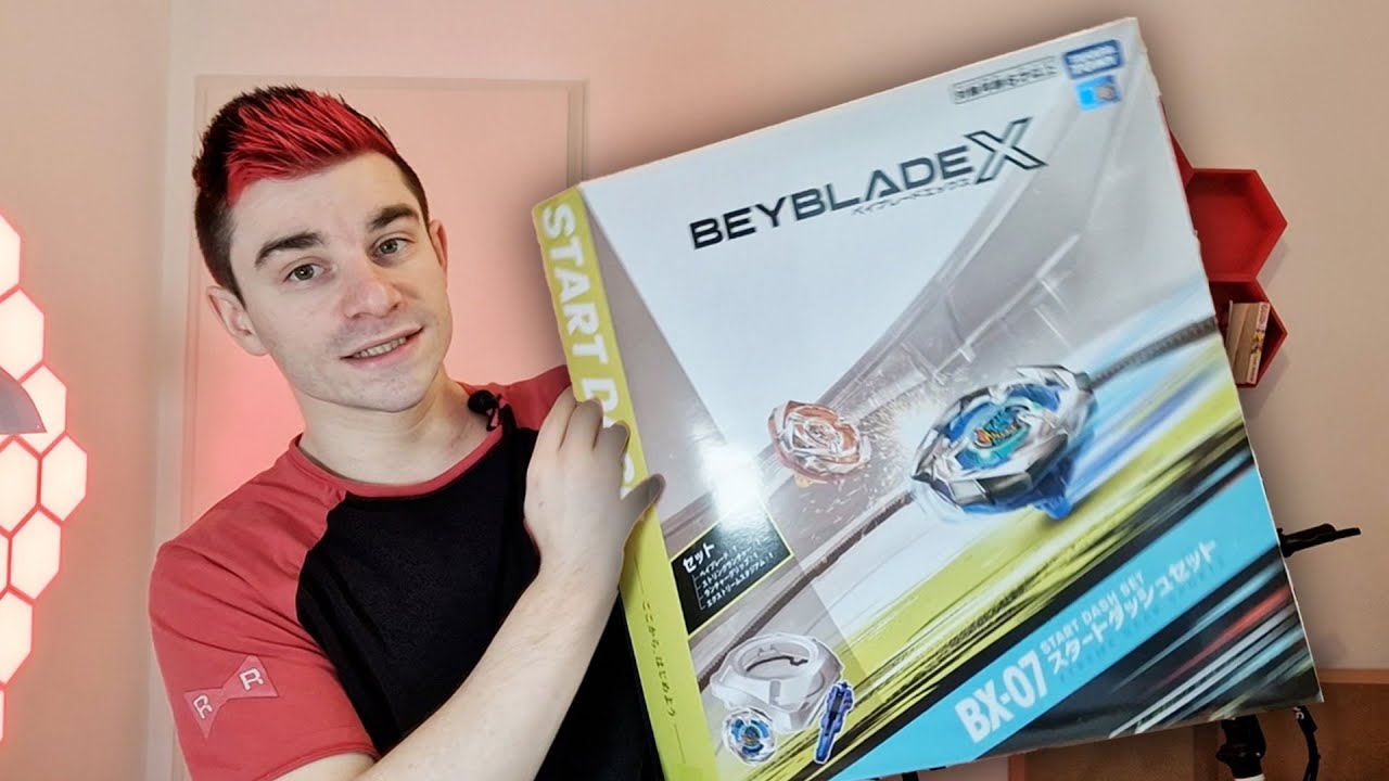 BATTLE SET BEYBLADE X UNBOXING TEST