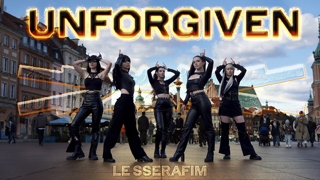 [KPOP IN PUBLIC ONETAKE | Poland] LE SSERAFIM - UNFORGIVEN [dance cover by Cerberus DC | Ukraine]