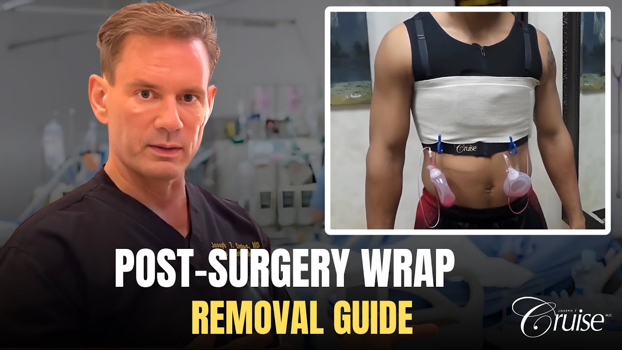 Gynecomastia Post Surgery Bandage Removal