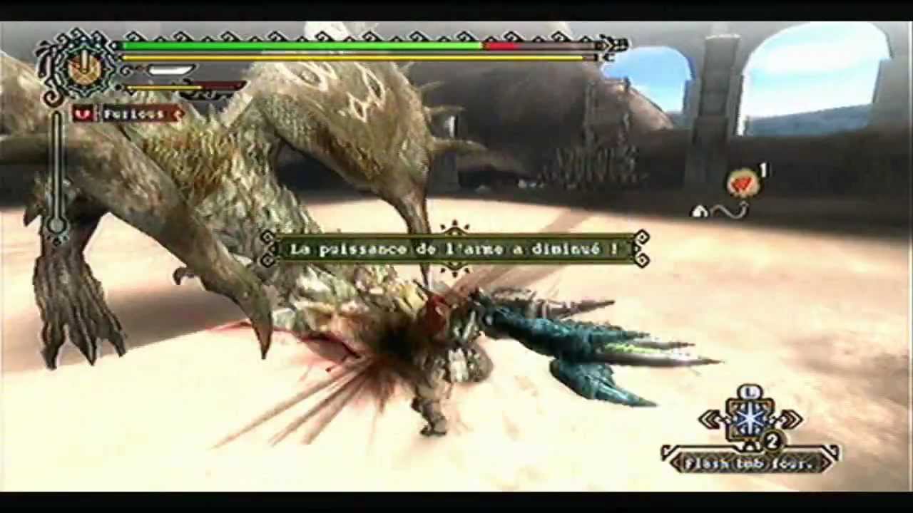 【Mh3-Furious】Rathian arena solo 4:49 with S.A !