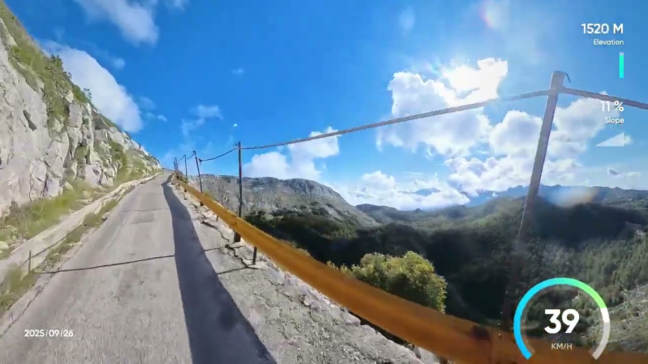 Tag 7; Teil 3, Kroatien Motorrad Tour; Magistrale; Aufstieg zum Sveti Jure Insta360 X4
