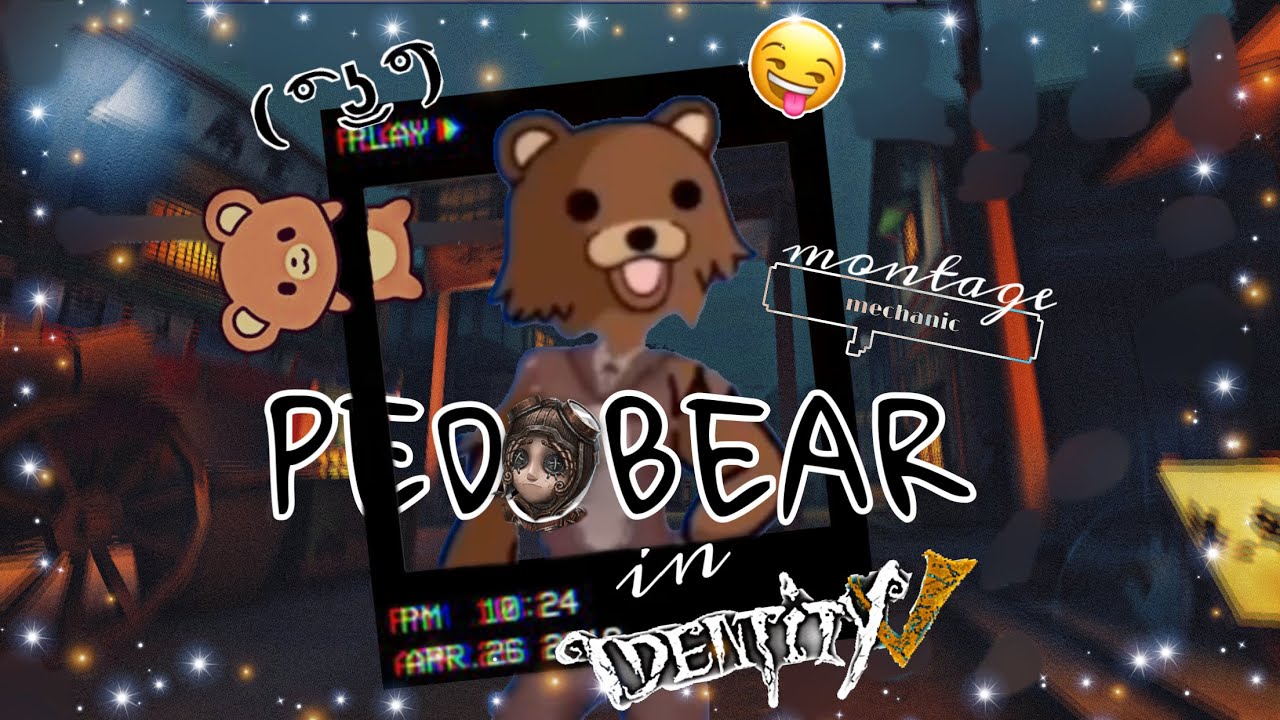 PEDOBEAR in Identity V?! 🐻 | Mechanic Bear Skin (funny montage)