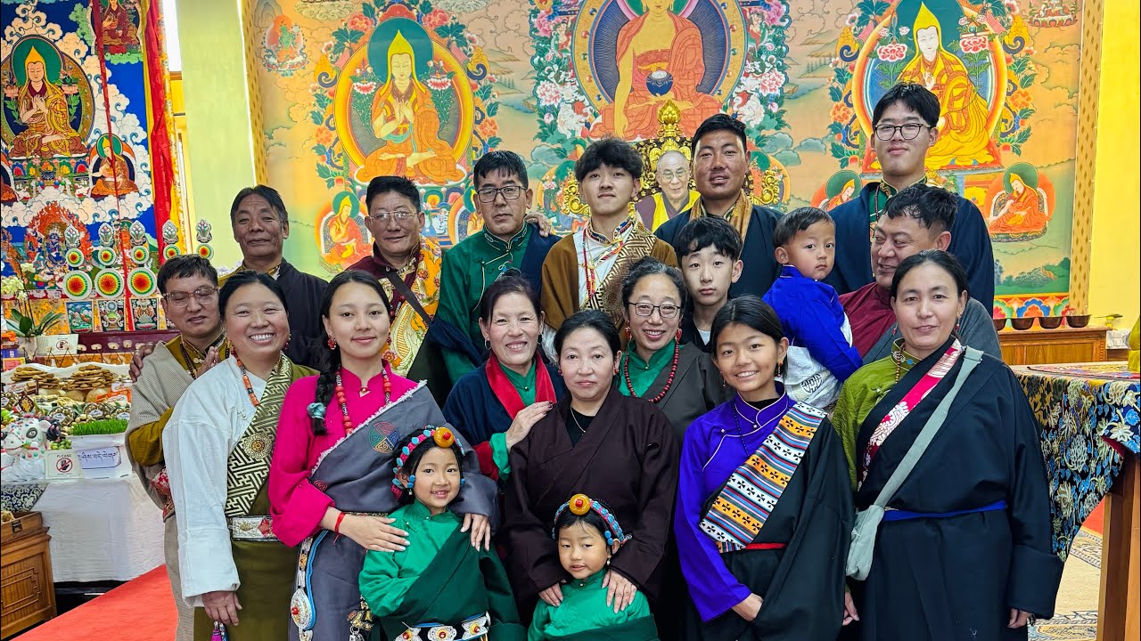 ལོ་གསར་ཚེས་གཅིག་གི་ཉིན་མོ་ལ་ཆོས་འཇལ་འགྲོ་བའི་བརྙན་ཐུང་།happy lodar