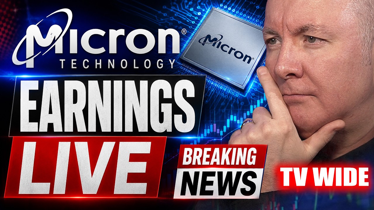 Micron Earnings: Will MU Stock Trigger a Stock Market Crash or New Highs? | Martyn Lucas Investor