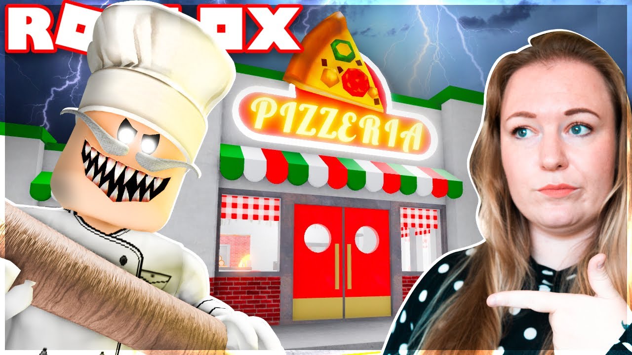 FLYGT, HAN ER EN GAL PIZZAMAND! | Roblox: Escape Papa Pizza's Pizzeria