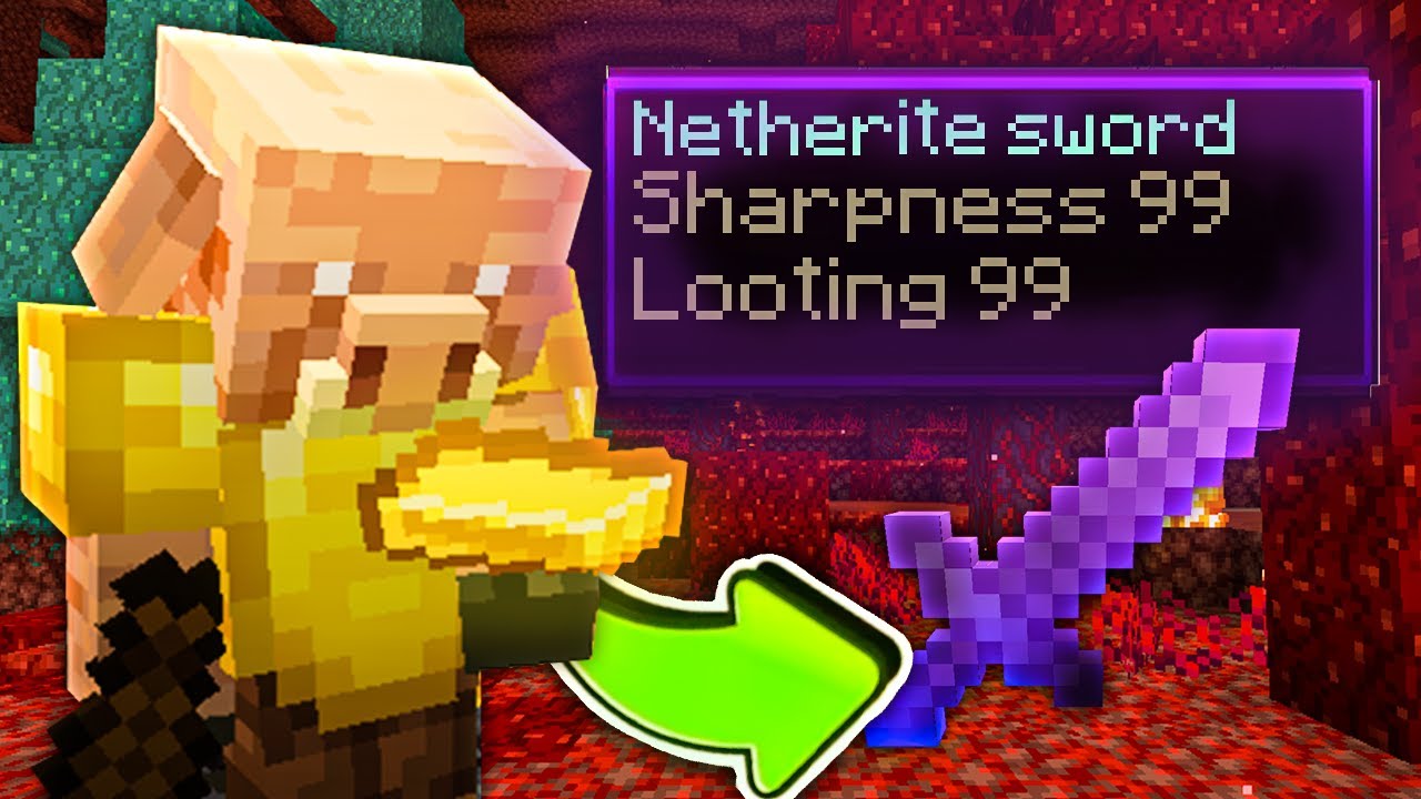 Minecraft, But Piglins Trade OP Items...