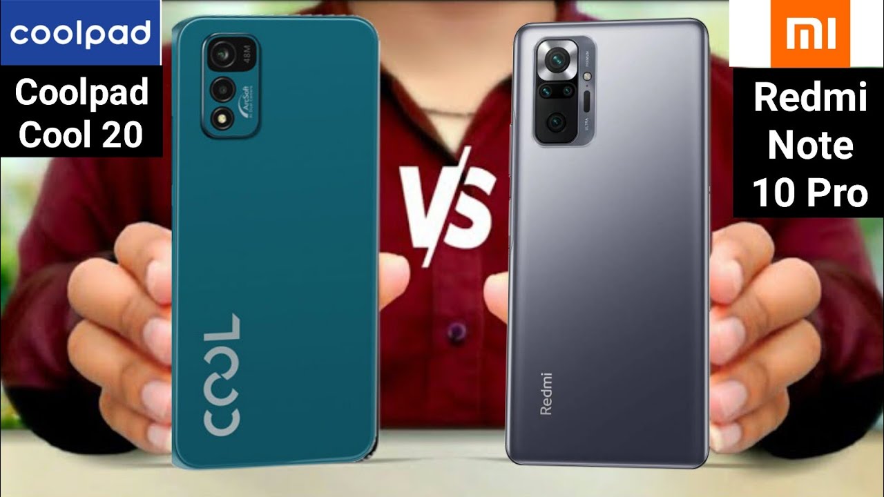 Redmi Note 10 Pro vs Coolpad Cool 20