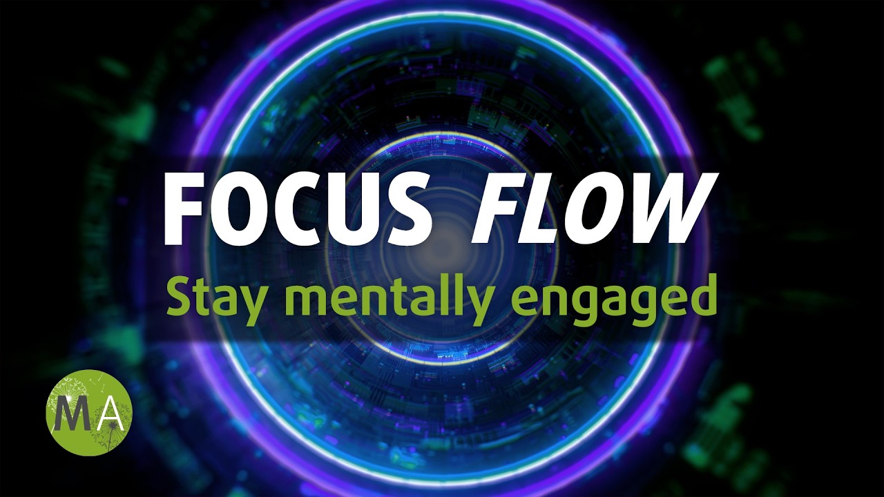 Focus Flow - Stay Mentally Engaged | Tech House | Isochronic Tones