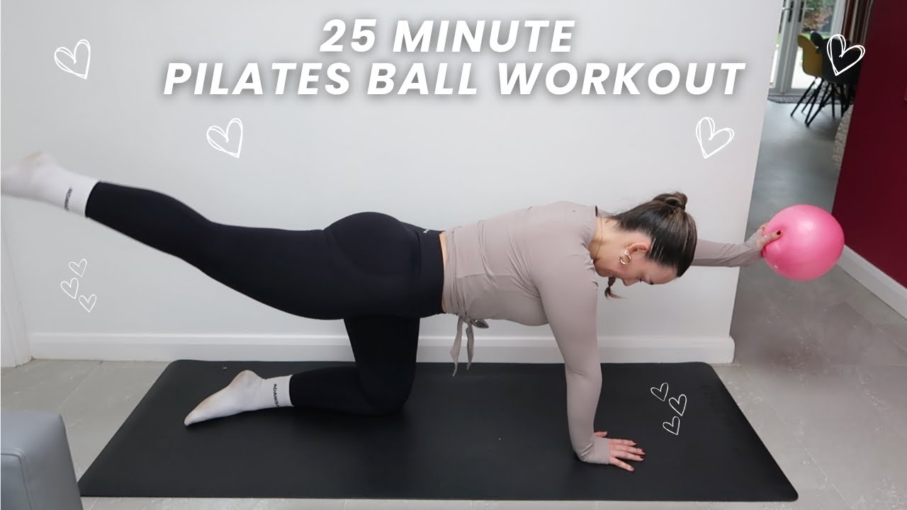 PILATES | 25 minute pilates ball full body workout