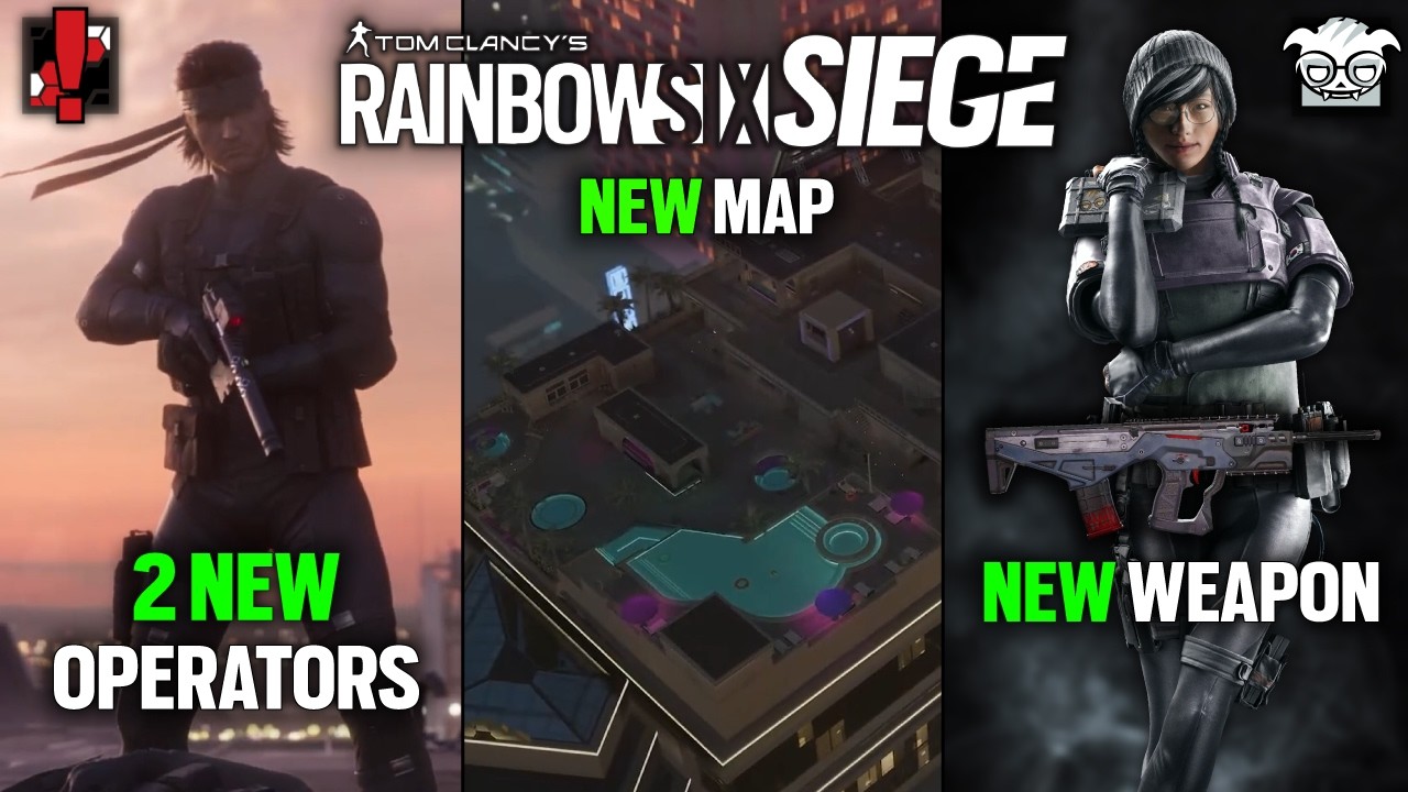 Rainbow Six Siege: Утечки и подтвержденная информация (11-й год)