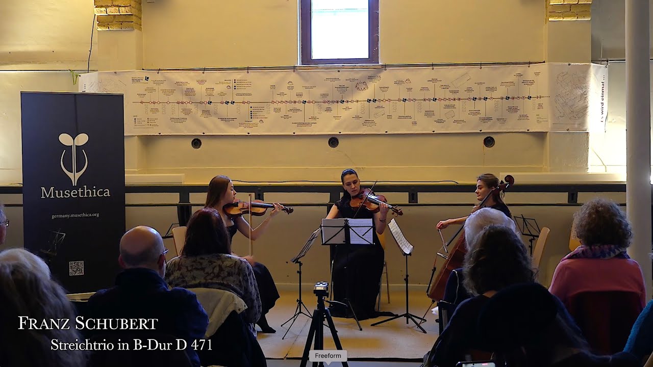 Kiezraum Berlin | Schubert String Trio | Brahms String Sextet No. 1  | Musethica