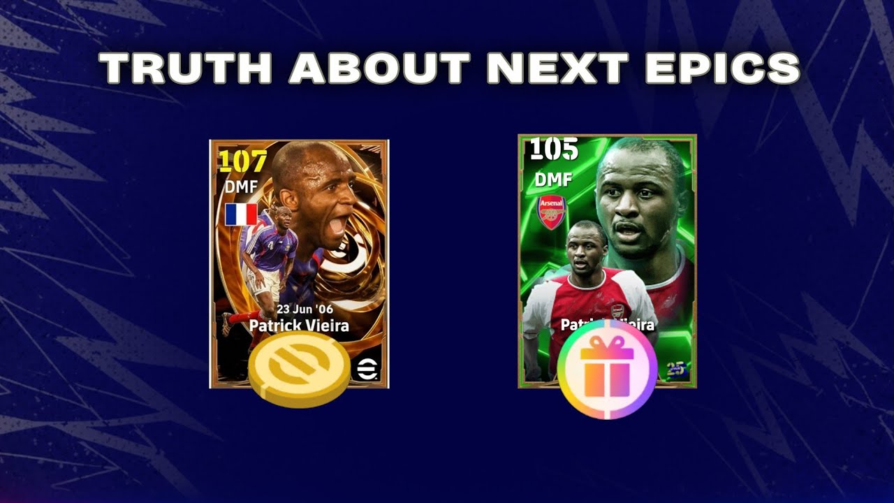 The Real List of Epic Cards Coming to eFootball in Next Days