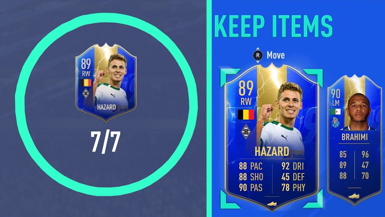 HOW TO GET TOTS HAZARD & TOTS BRAHIMI QUICKLY! #FIFA19 WEEKLY OBJECTIVES