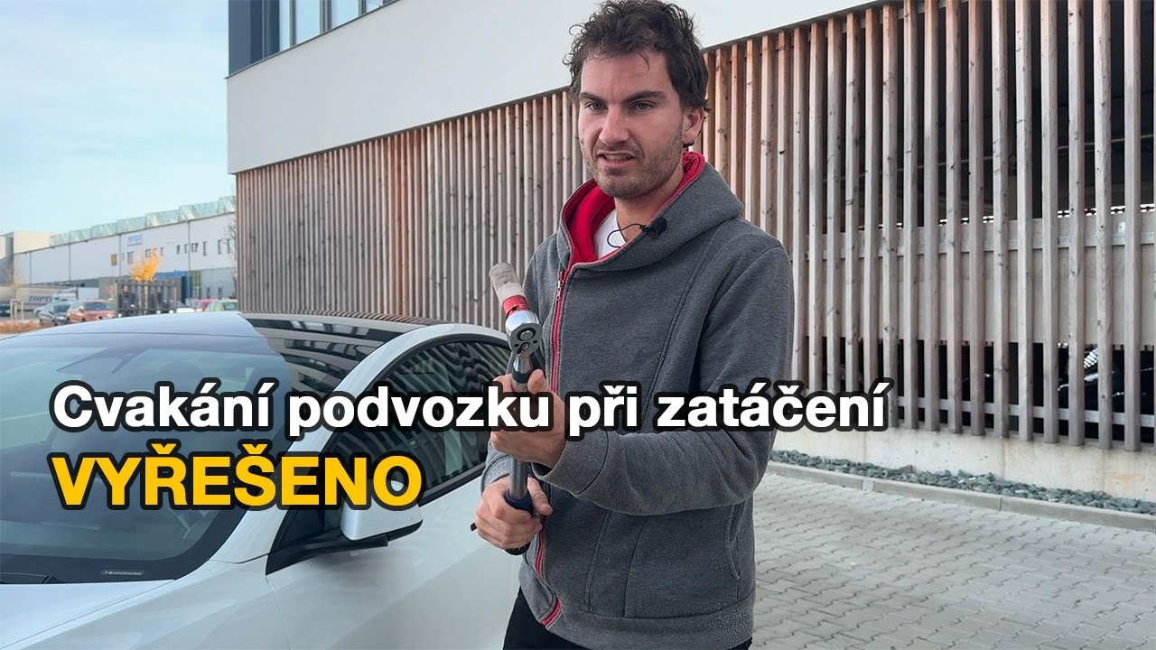 Tesla a cvakání při zatáčení - vyřešeno
