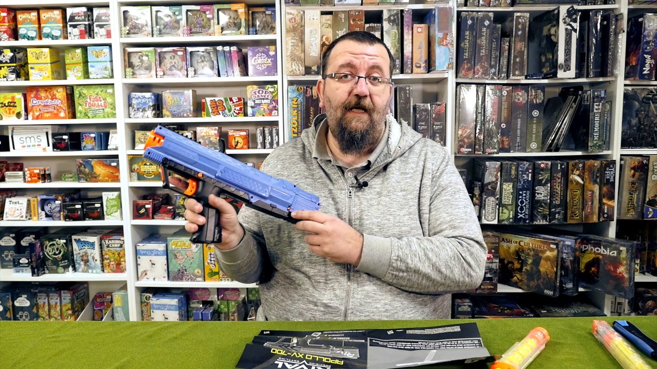 Présentation/Démo du Nerf Apollo XV 700 en Français HD Fr