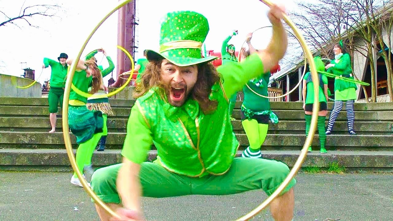 A Hula Hoopy St Patrick's Day Happy Leprechaun Dance Song