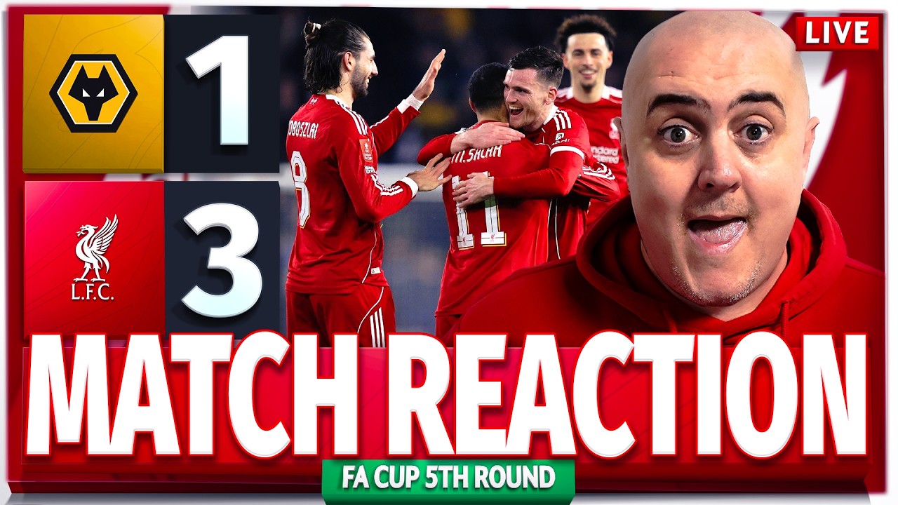 WOLVES 1-3 LIVERPOOL! Craig's LIVE Match Reaction