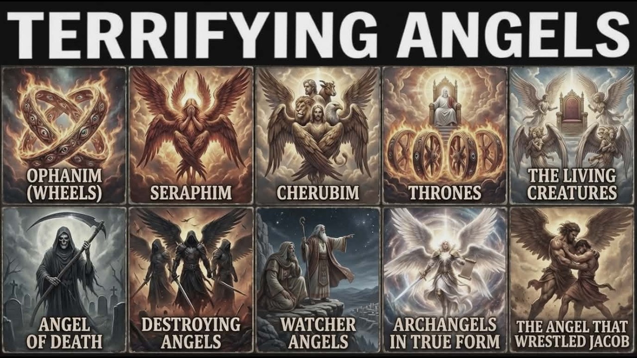 10 Biblical Angels That Would Terrify You