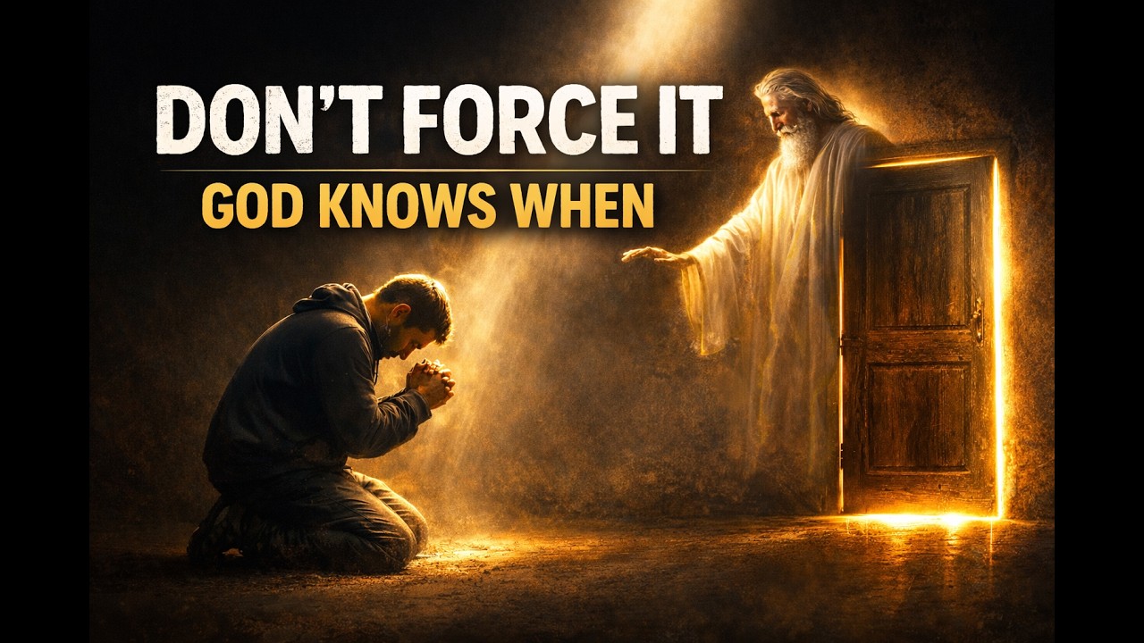 Don’t Force Anything — God Will Bless You at the Right Time