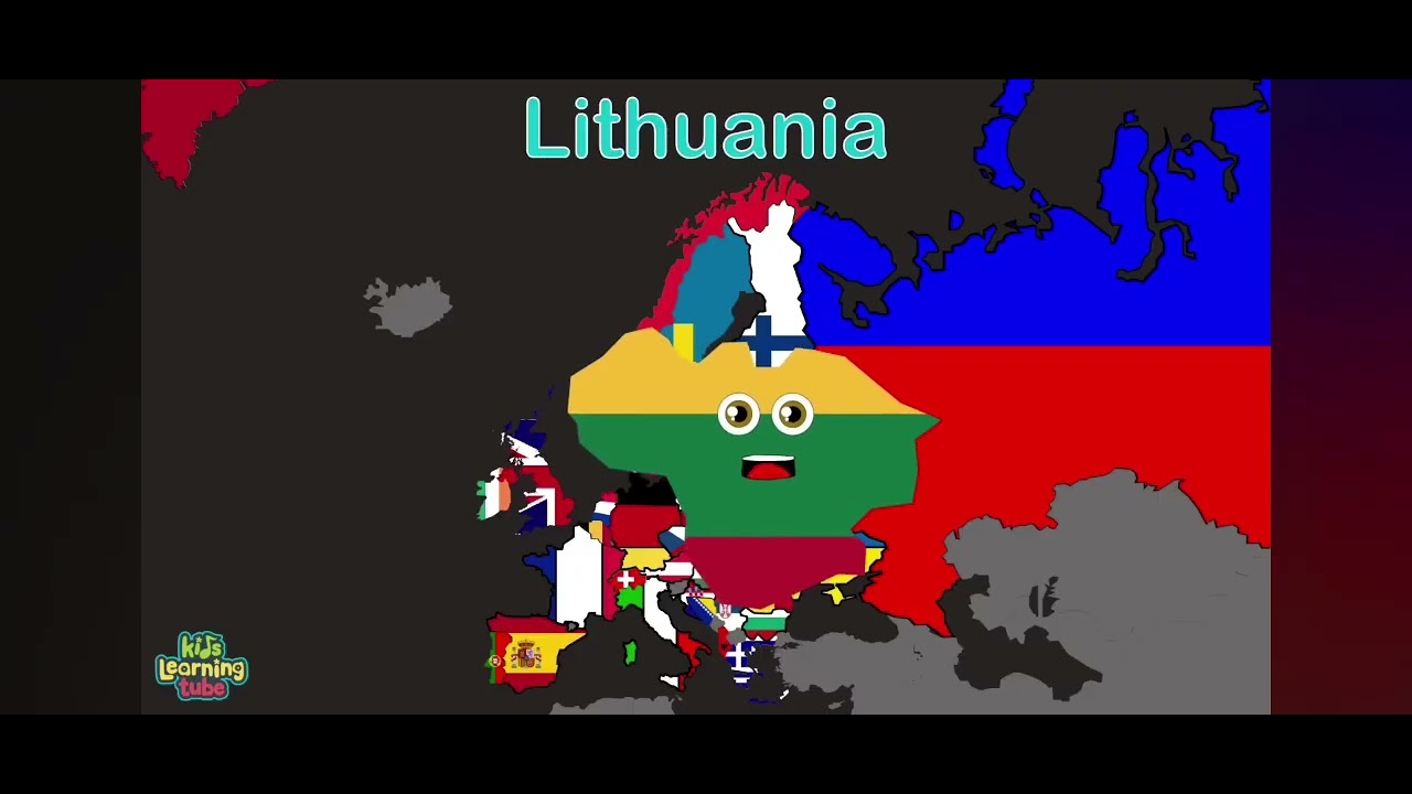 Countries of the world with flags Extended V1