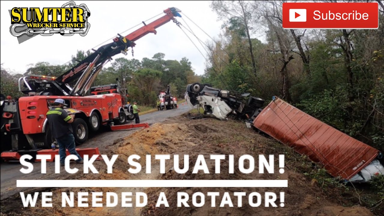 Sticky Situation! We needed a rotator!