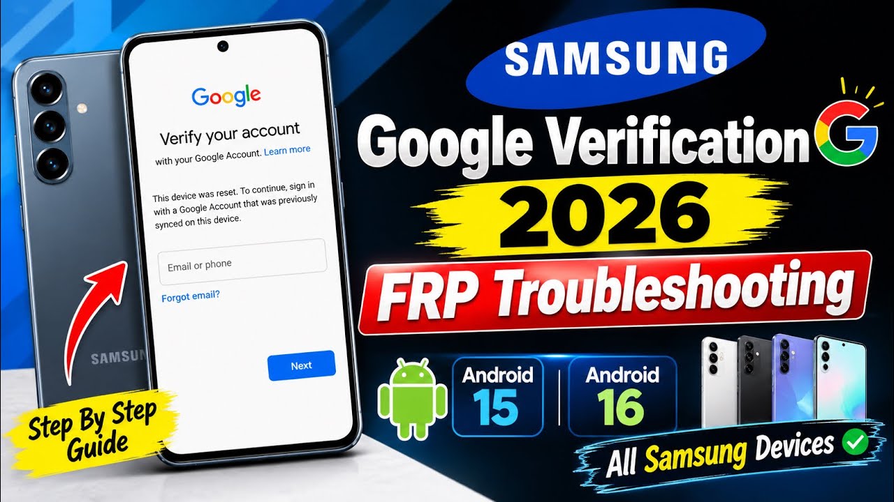 All Samsung FRP Bypass 2026👉(99% Done) Android 14-15-16- Latest Trick % FRP Unlock Without PC 2026