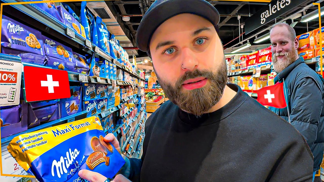 COMO É O SUPERMERCADO NA SUÍÇA! O PAÍS MAIS CARO DO MUNDO