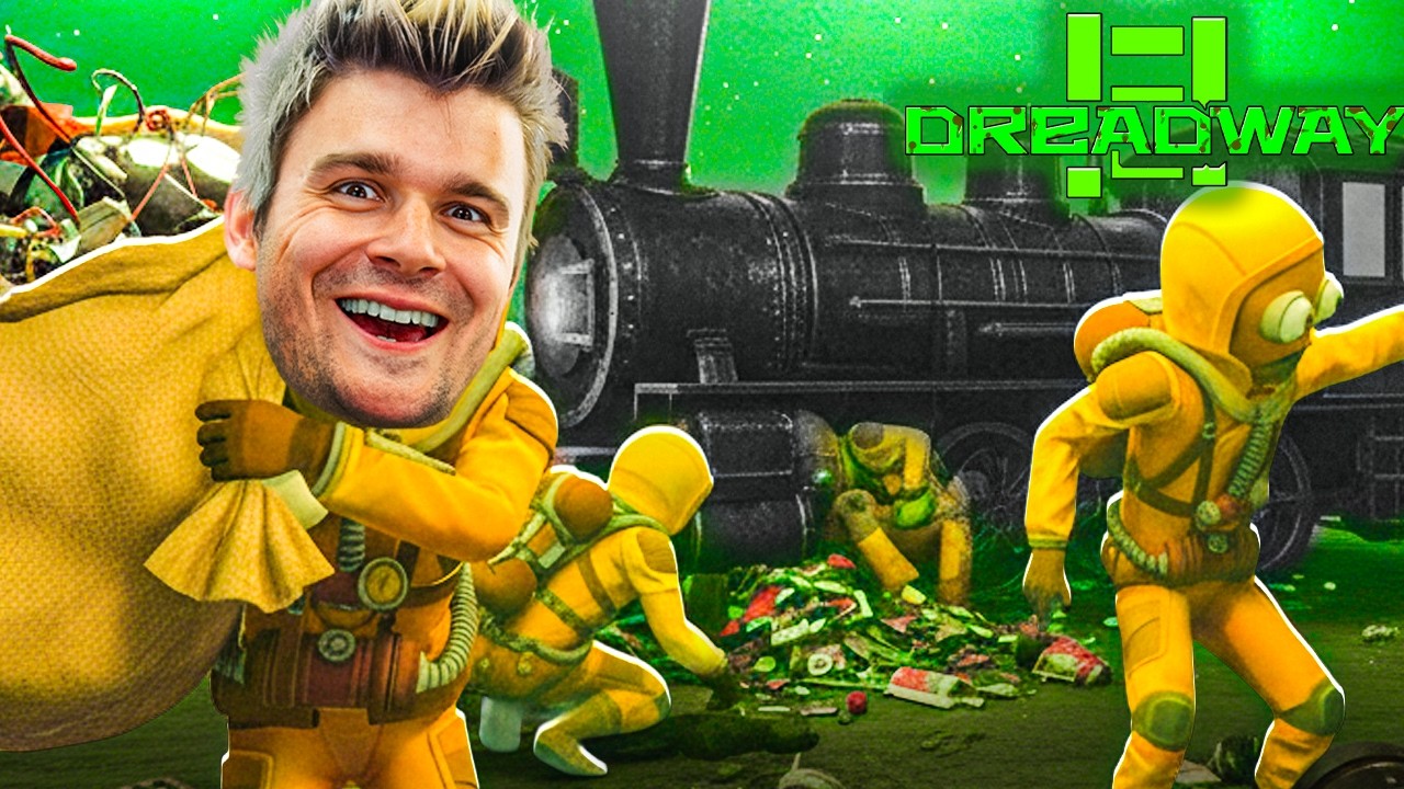 *NOWA* GRA typu LETHAL COMPANY *Musimy Zbierać ŚMIECI do ZASILANIA NASZEJ CIUCHCI* | Dreadway