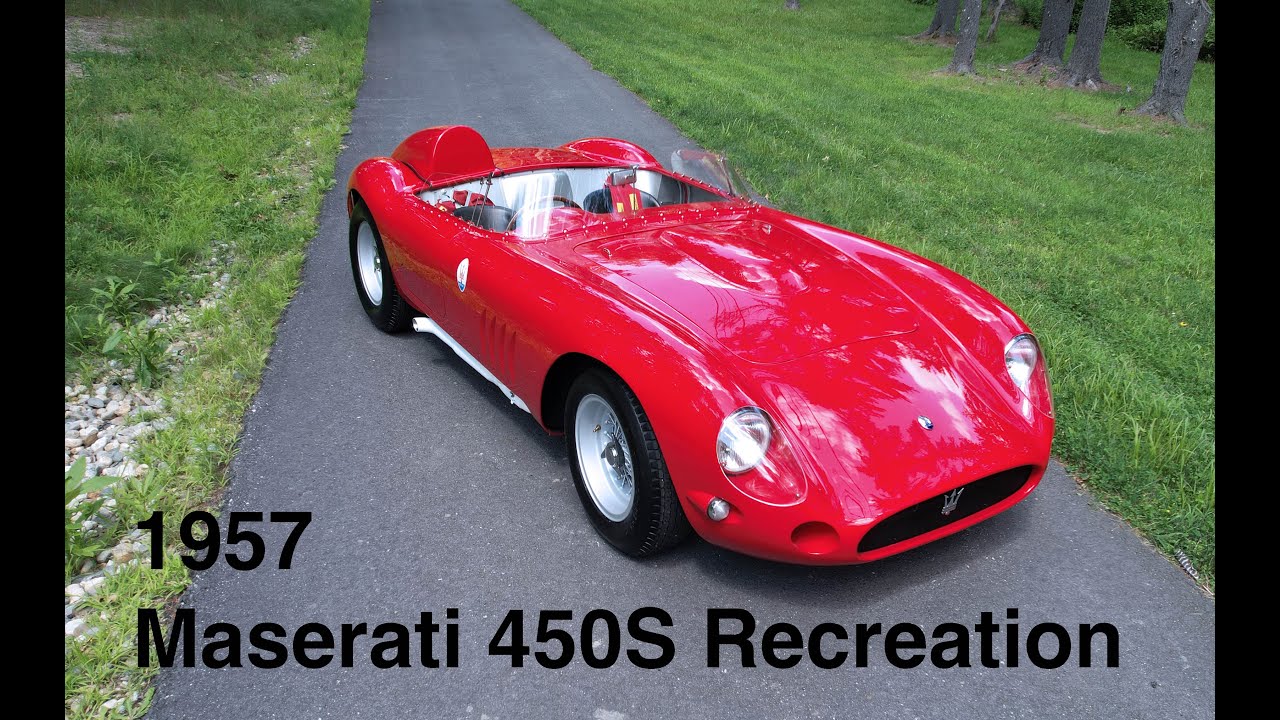 1957 Maserati 450S Recreation