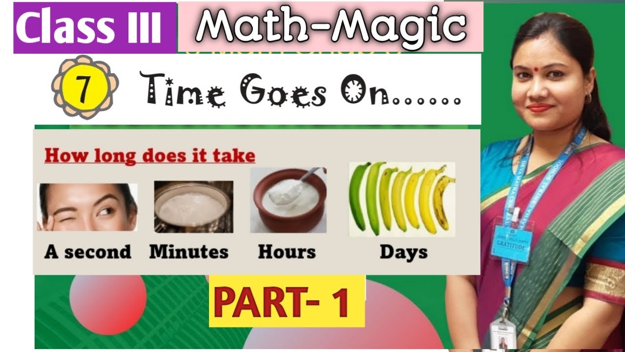 Time Goes On Class 3 Maths /Chapter 7 - Part 1/ NCERT Class 3 Maths Time Goes On