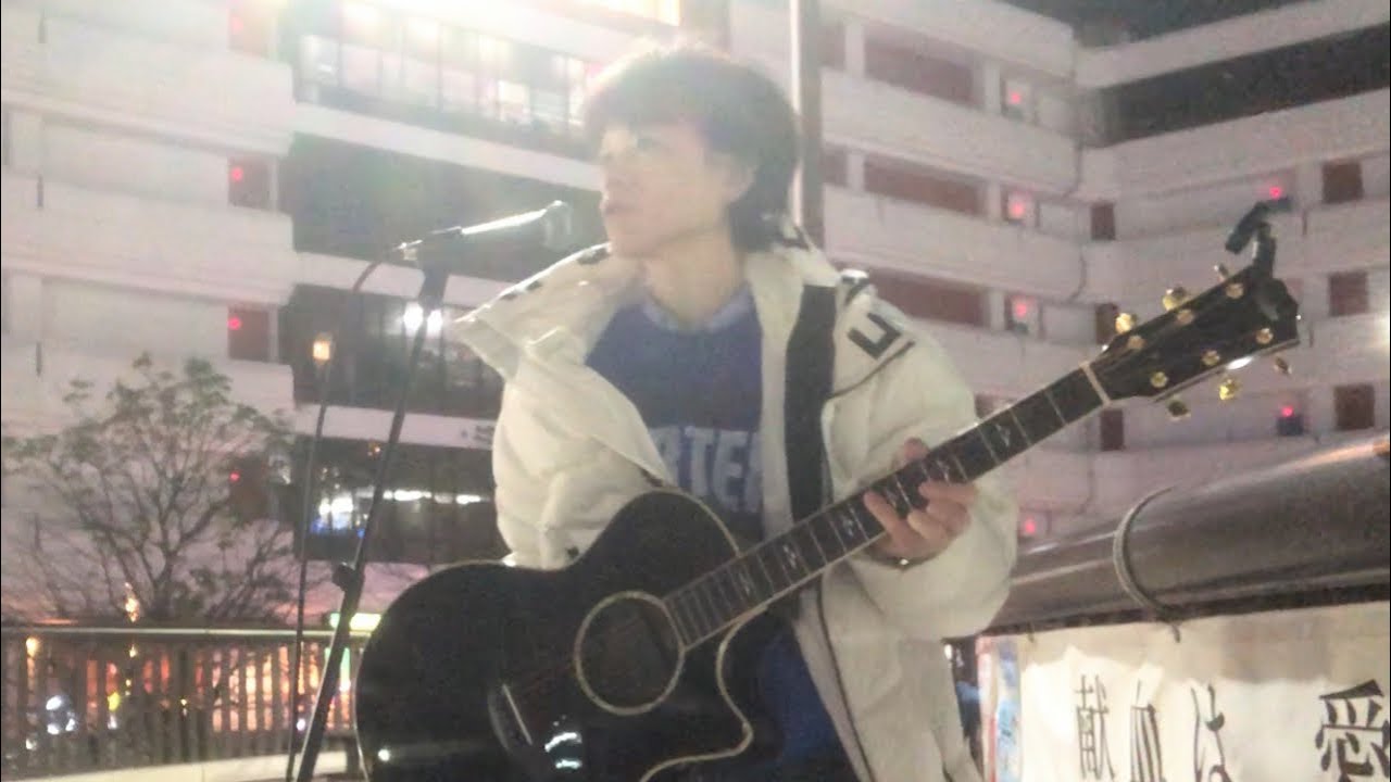 2025年12月12日 船橋駅 北口 ストリートライブ　宮島久男