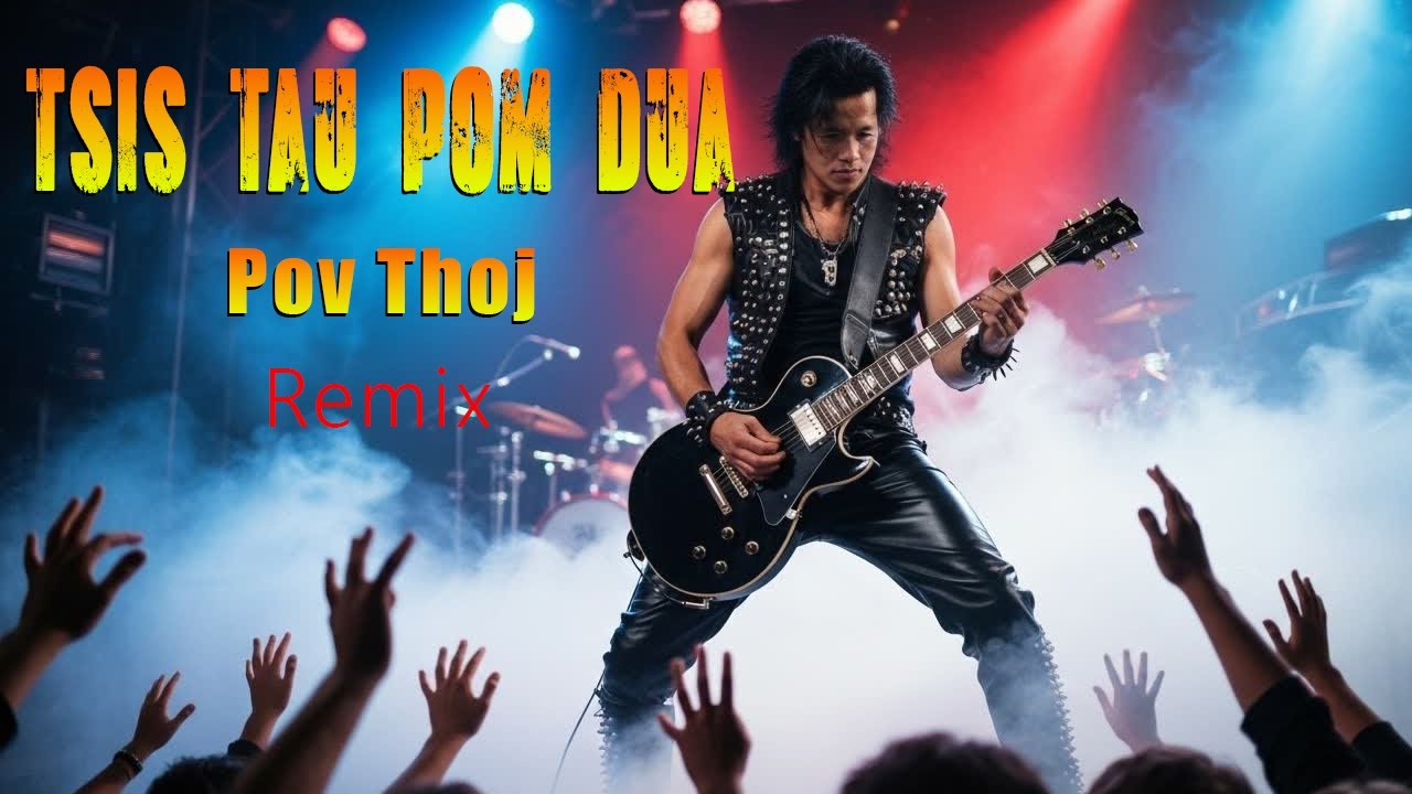 Tsis Tau Pom Dua (English Version) - Pov Thoj (Remix and Cover ai short film)