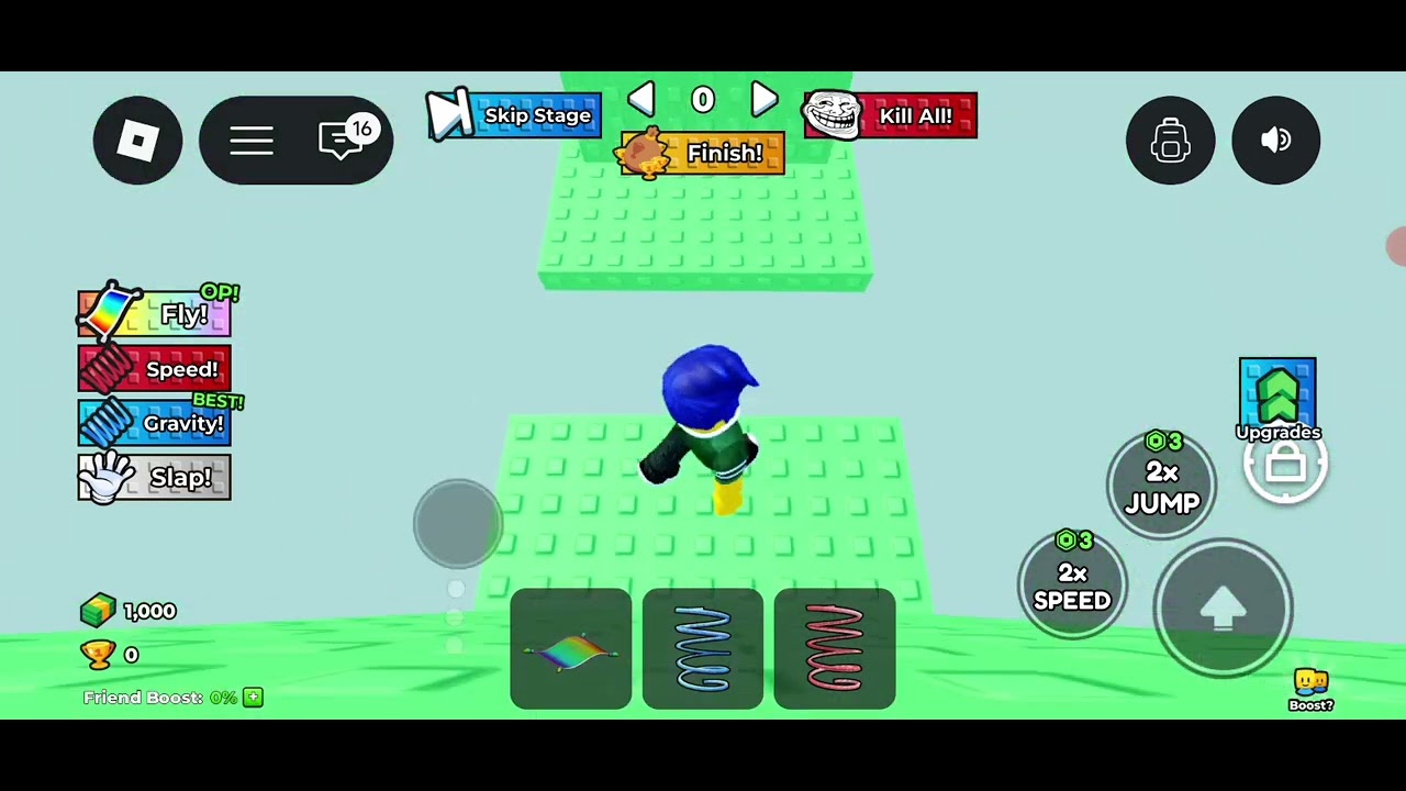 Playing long jumps for braintots (part 1) 