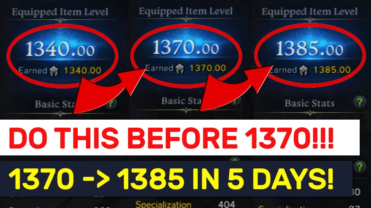 DO THIS BEFORE & AFTER 1370! 14 Tips & Mistakes To Avoid!! | Lost Ark