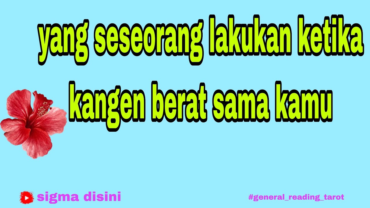 ☂️YANG ORANG INI LAKUKAN KETIKA KANGEN BERAT SAMA KAMU🤭☂️#tarot #zodiak #sigmatarot #tarotindonesia 