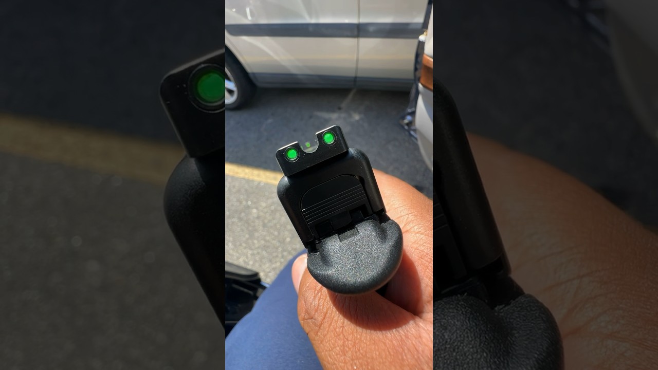 Truglo TFX pro on MOS GLOCK 19 gen5 #glocklife #foryou #edc #9mmgun #funny #viral #shortsfeed