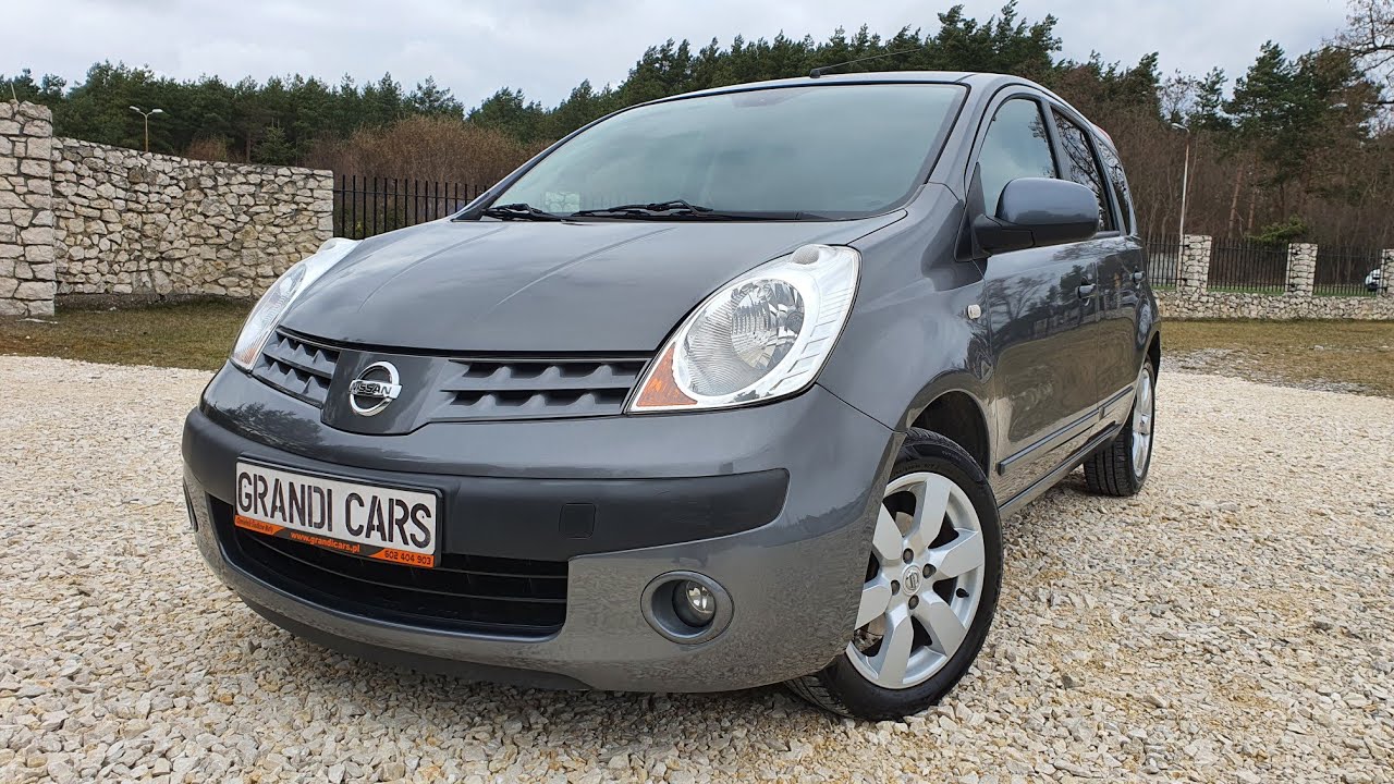 Nissan Note 2006 1.6 16v 110KM Prezentacja Samochodu