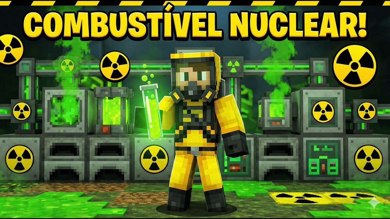 A QUÍMICA DO PERIGO! Criando Combustível Físsil (Nuclear)! |ATM10: Do Céu ao Infinito #24
