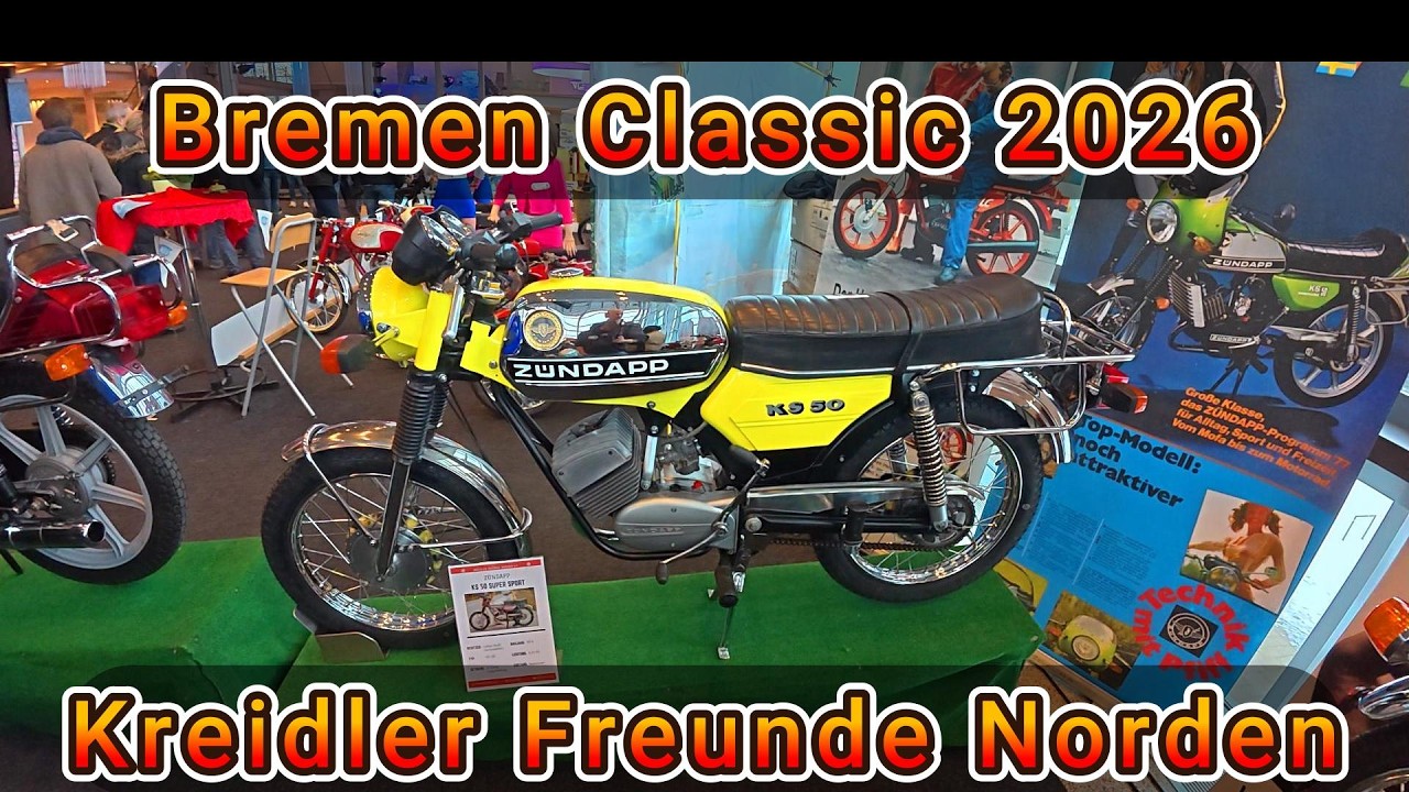 Kreidler Freunde Norden auf der Bremen Classic 2026