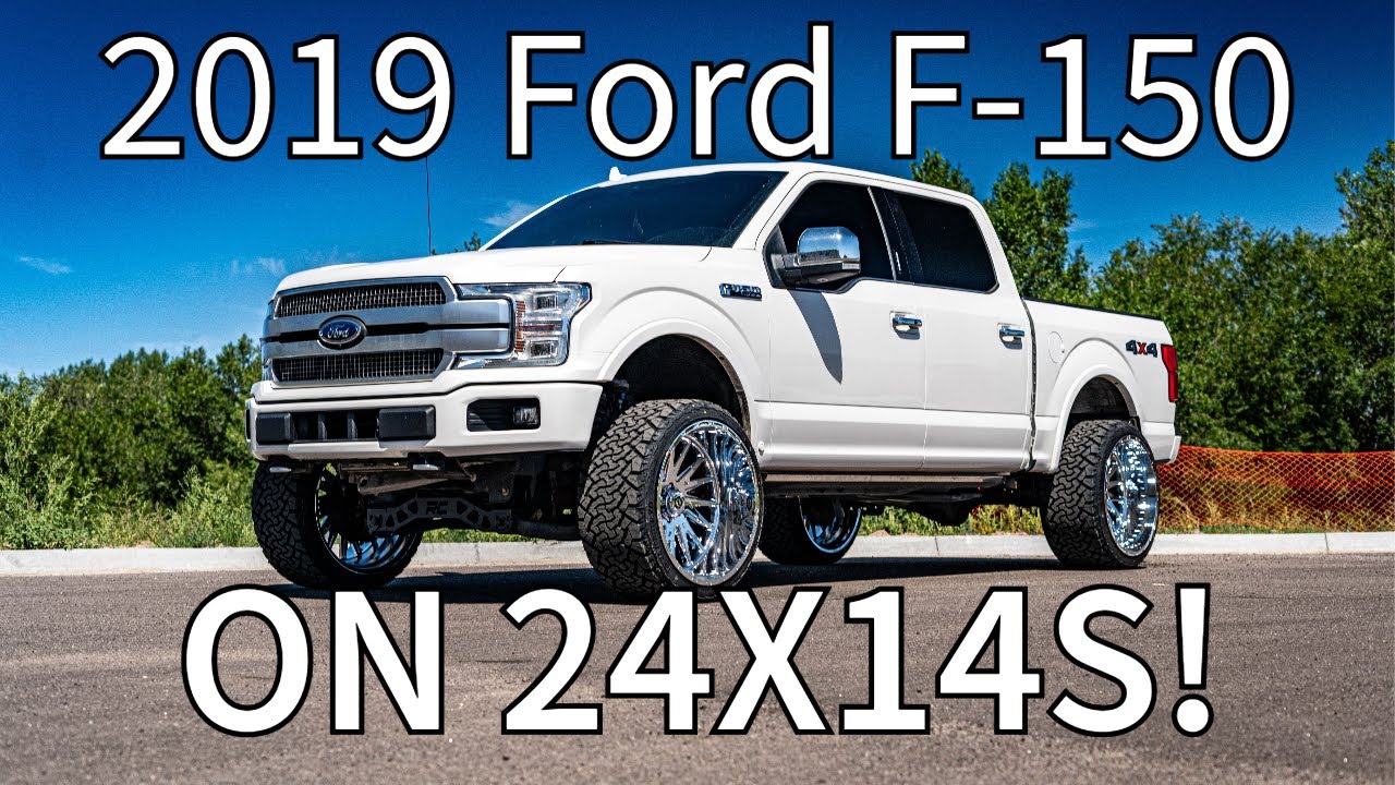 2019 Ford F-150 on 24x14 Chrome Wheels