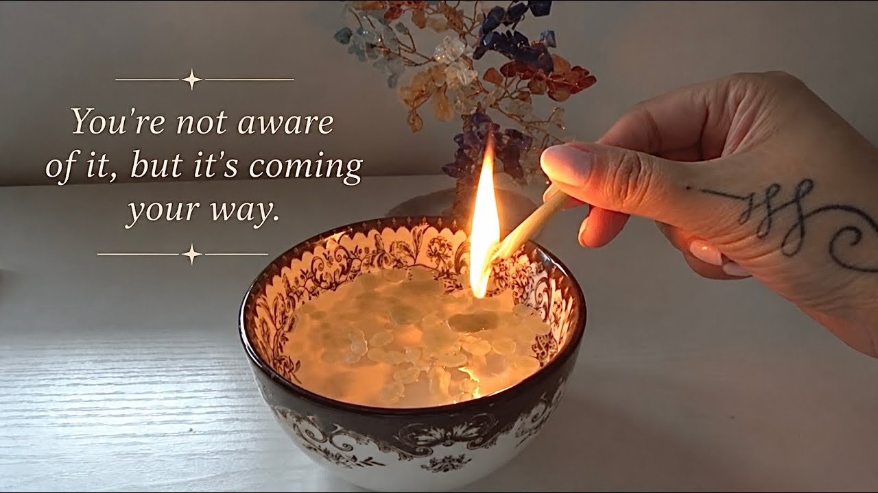 What's On The Way To You?😍☝️🪔Candle Wax Reading
