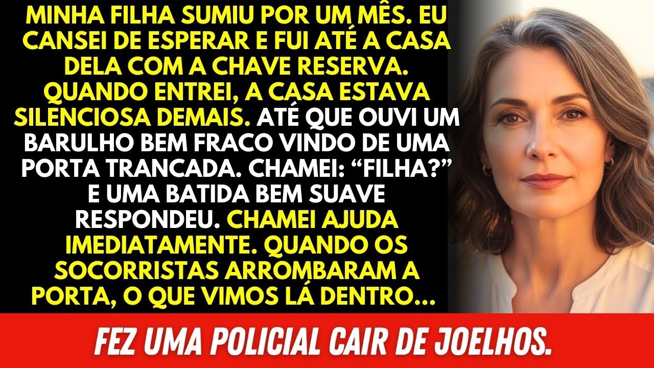 Minha filha SUMIU por 1 mês, cansei de esperar e fui até a casa dela  O que encontrei la me deixo