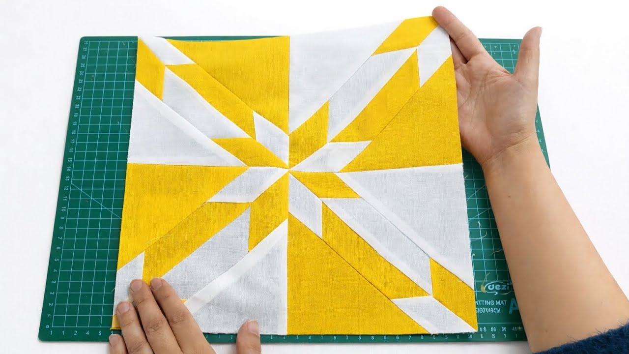 ✨ Stunning! Easy Modern Quilt Block Tutorial | Modern Star Quilting ✨😊😊