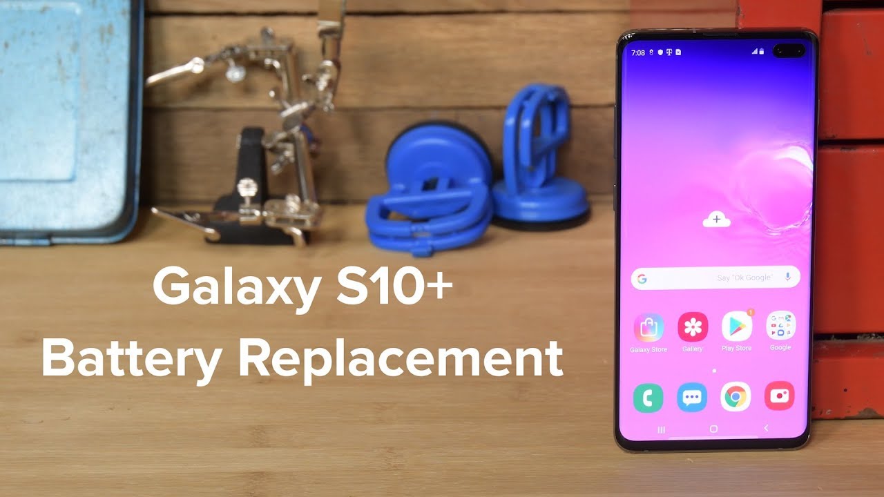 Samsung S10+ Battery Replacement and Reassembly!