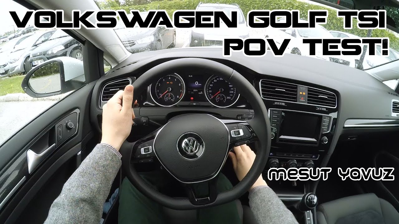 VW Golf 1.4TSI Highline 2015 POV Test!