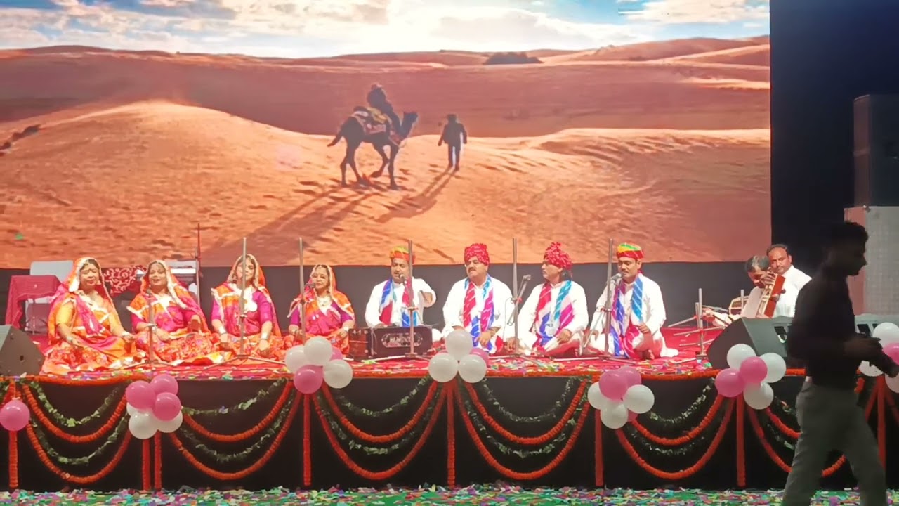Rajasthani Folk Delhi TEAM                      WON  First Prize On National AICS  Competition