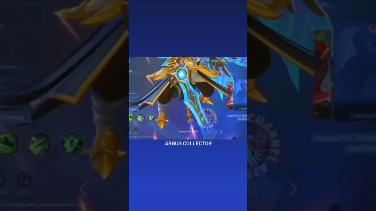 THIS ARGUS SKIN IS LIKE A KING!!! ARGUS NEW EPIC SKIN!!!! #shorts #mobilelegends