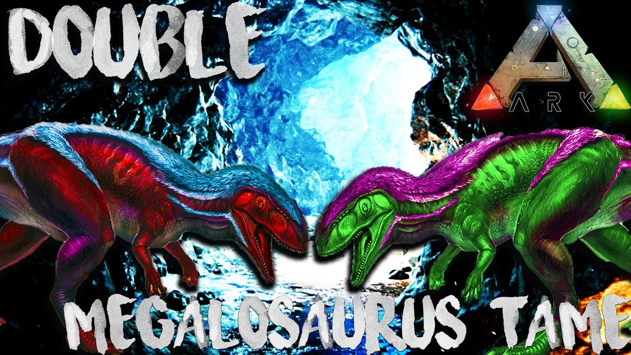 ARK | DOUBLE MEGALOSARUS TAME | STARTING MEGALOSAURUS EGG FARM!